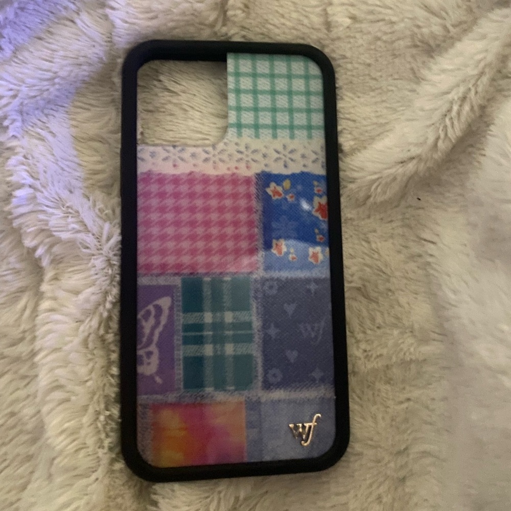 iphone 11 pro wildflower case: patchwork